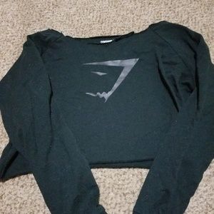 Gymshark original crop hoodie